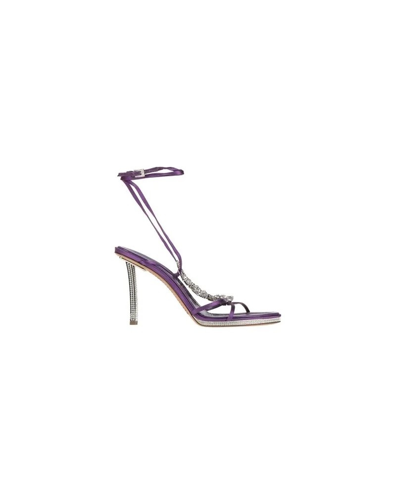 Valentino Garavani ARCHIVE - SCHUHE - Sandalenauf YOOX.COM Violett