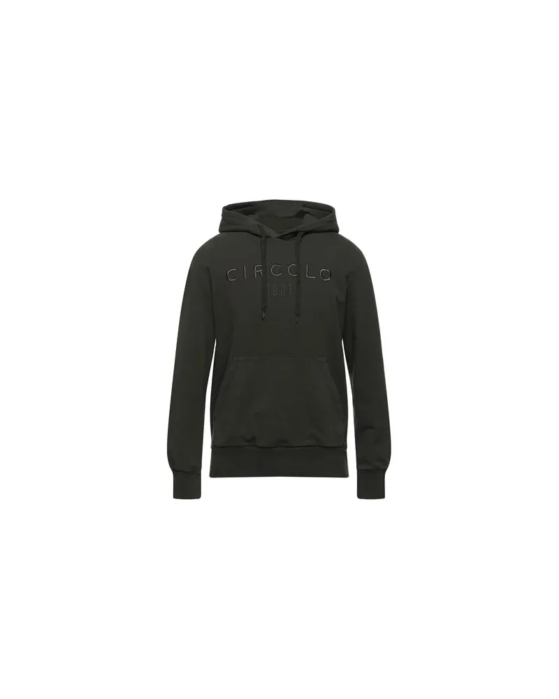 CIRCOLO 1901 TOPS - Sweatshirtsauf YOOX.COM Dunkelgrün