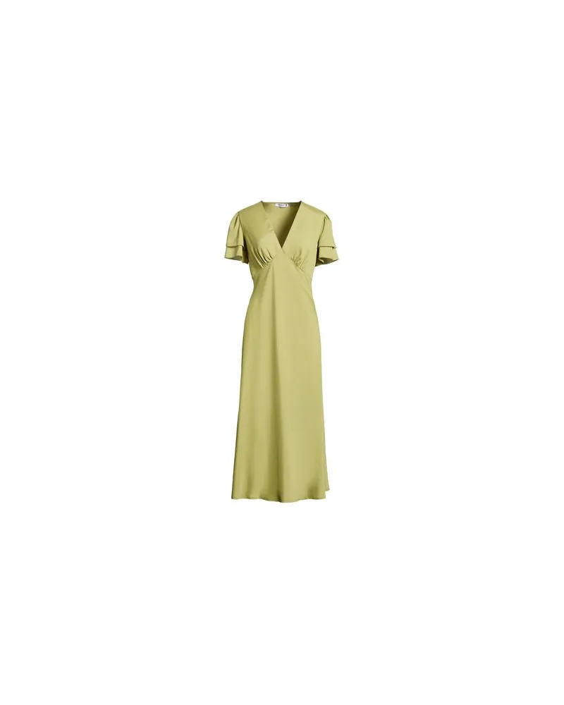 Please KLEIDER - Maxi-Kleiderauf YOOX.COM Limettengrün