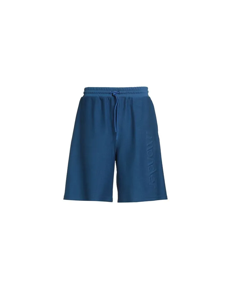Moncler HOSEN & RÖCKE - Shorts & Bermudashortsauf YOOX.COM Blau