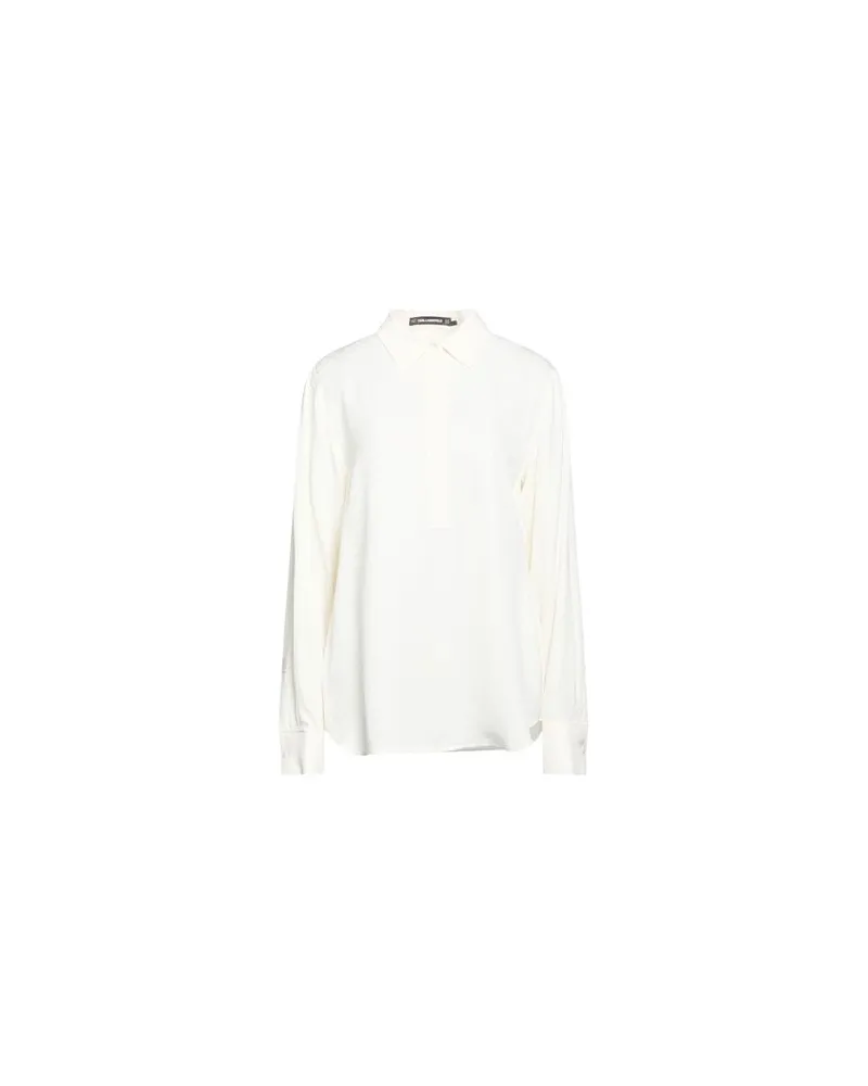 Karl Lagerfeld TOPS - Topsauf YOOX.COM Elfenbein