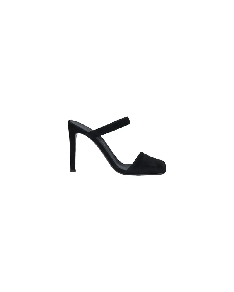 Giuseppe Zanotti SCHUHE - Sandalenauf YOOX.COM Schwarz