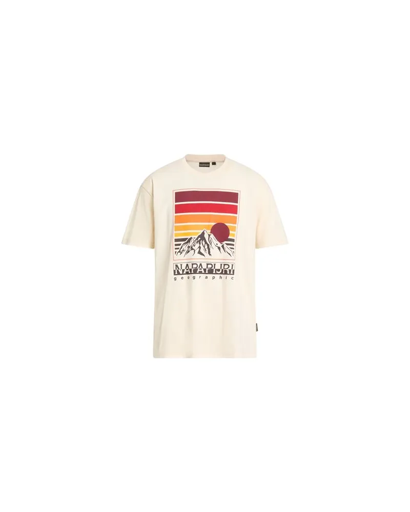 Napapijri TOPS - T-shirtsauf YOOX.COM Beige