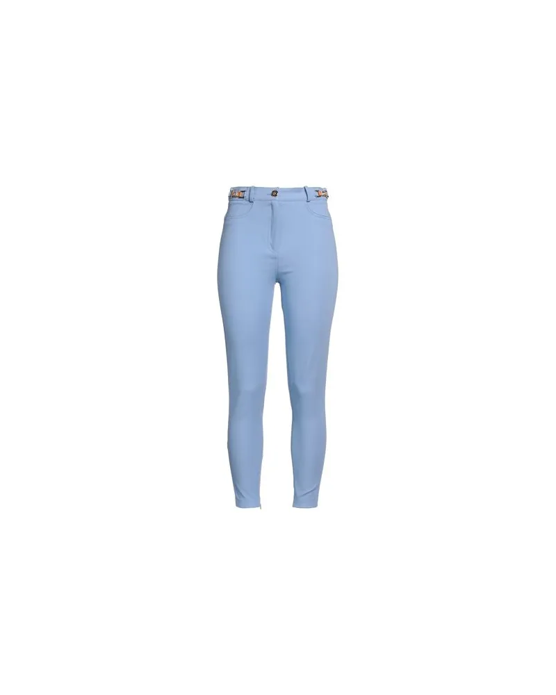 Elisabetta Franchi HOSEN & RÖCKE - Hosenauf YOOX.COM Hellblau