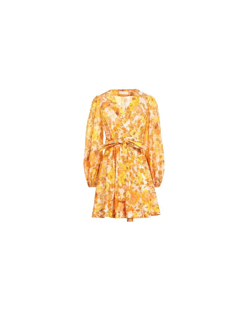 Zimmermann KLEIDER - Mini-Kleiderauf YOOX.COM Mandarine