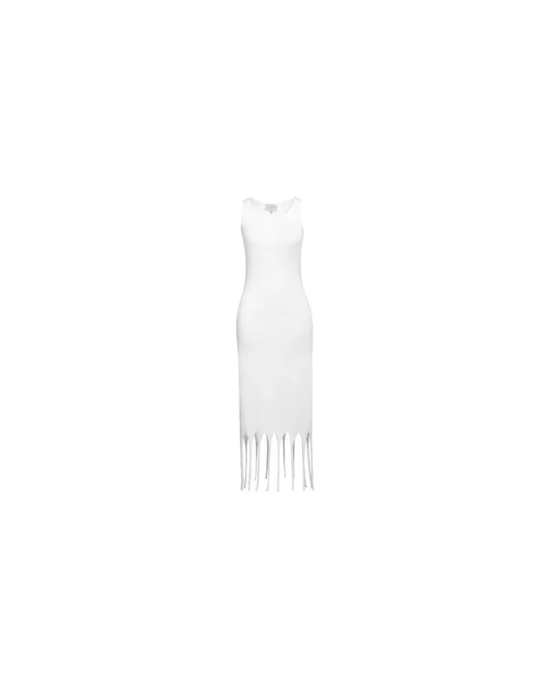 LIYA KLEIDER - Maxi-Kleiderauf YOOX.COM Weiß
