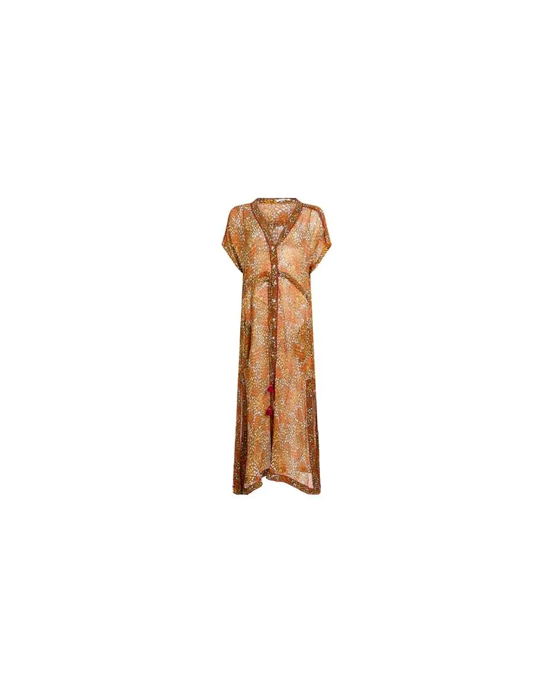 Poupette St Barth KLEIDER - Maxi-Kleiderauf YOOX.COM Khaki