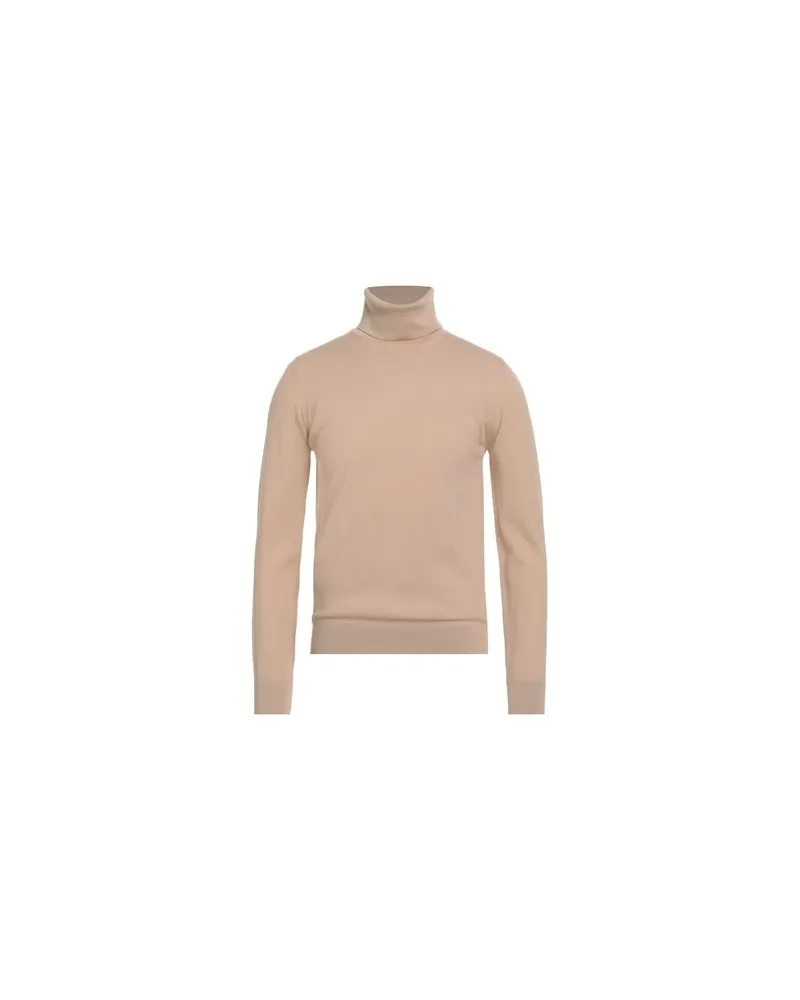 Alpha Studio STRICKWAREN - Rollkragenpulloverauf YOOX.COM Beige
