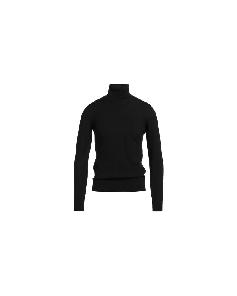 Alpha Studio STRICKWAREN - Rollkragenpulloverauf YOOX.COM Schwarz