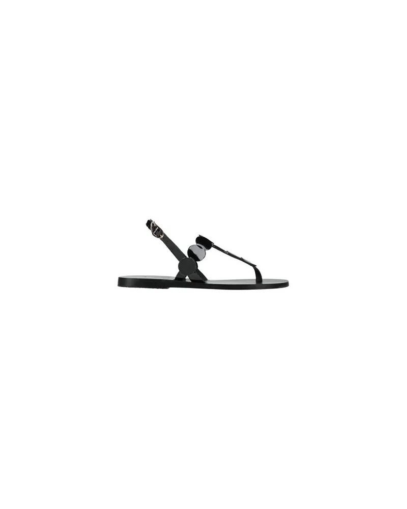 Ancient Greek Sandals SCHUHE - Zehentrennerauf YOOX.COM Schwarz