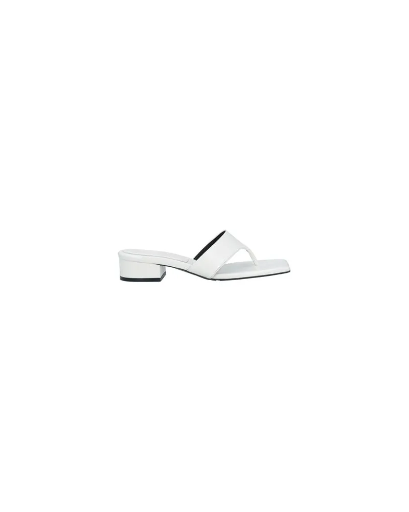 Blossom SCHUHE - Zehentrennerauf YOOX.COM Weiß