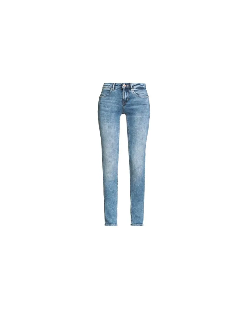 Guess HOSEN & RÖCKE - Jeanshosenauf YOOX.COM Blau