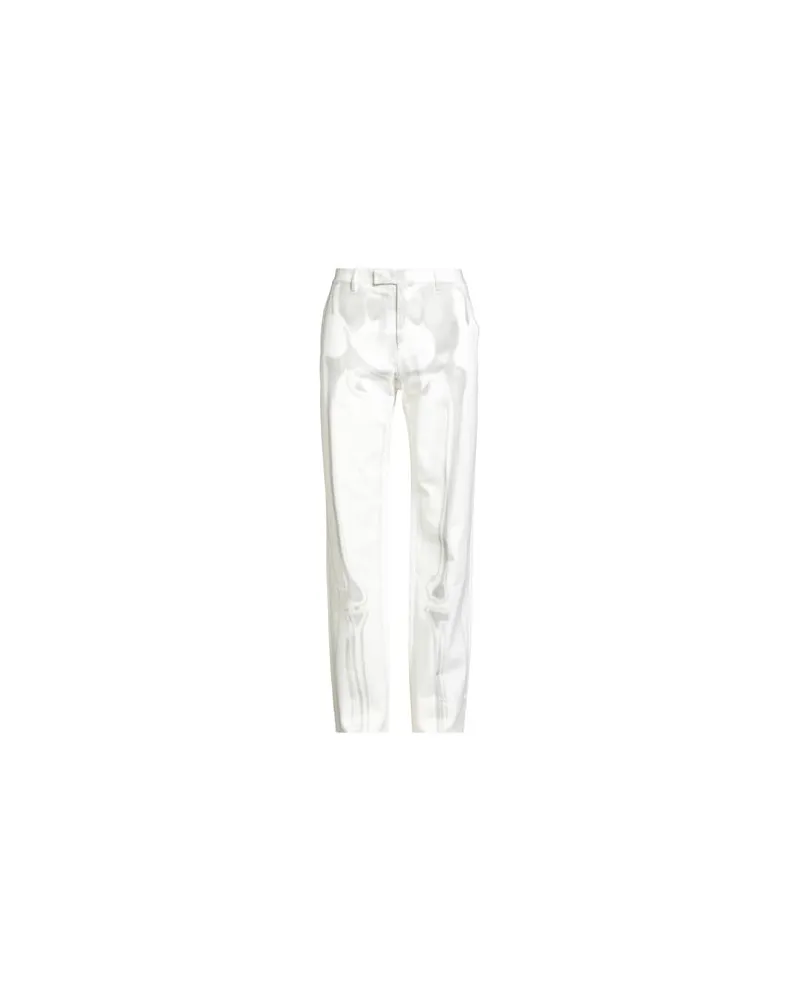 OFF-WHITE HOSEN & RÖCKE - Hosenauf YOOX.COM Weiß