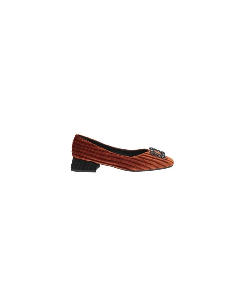 Luciano Barachini SCHUHE - Pumpsauf YOOX.COM Rostrot