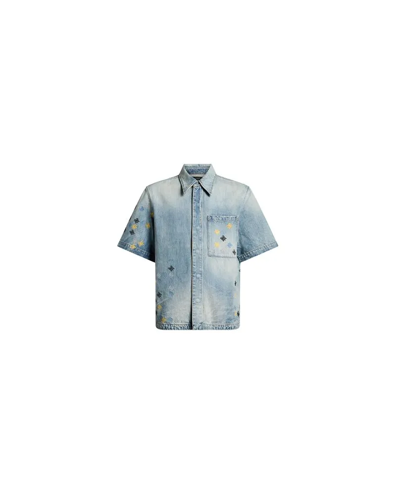 Amiri TOPS - Jeanshemdenauf YOOX.COM Blau