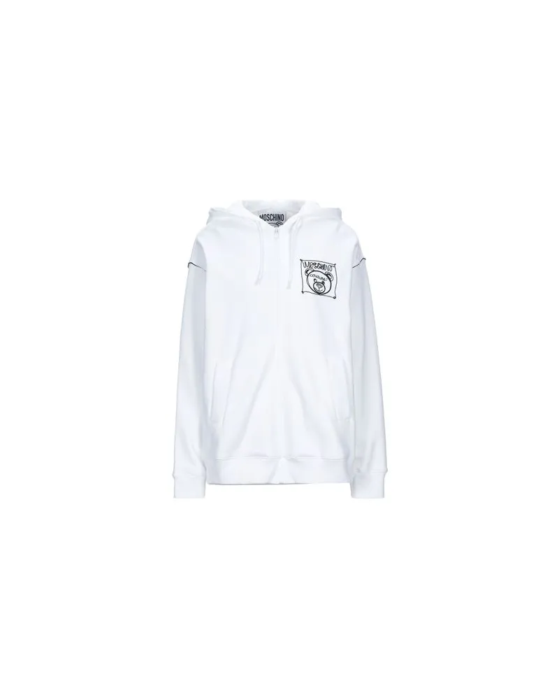 Moschino TOPS - Sweatshirtsauf YOOX.COM Weiß