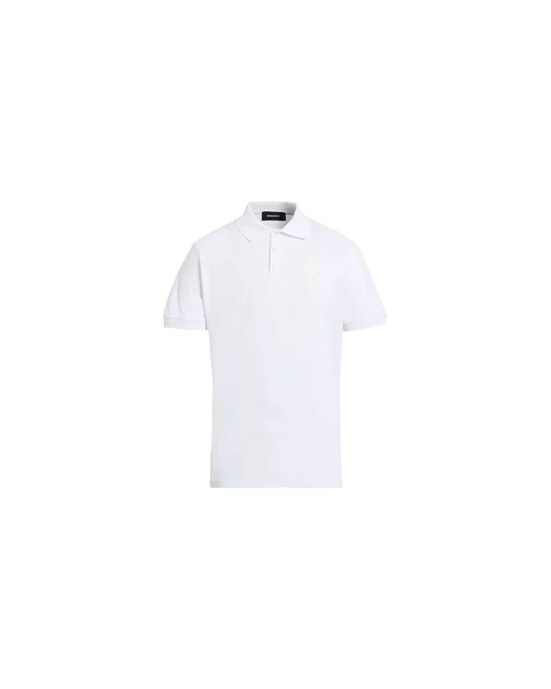 Dsquared2 TOPS - Poloshirtsauf YOOX.COM Weiß