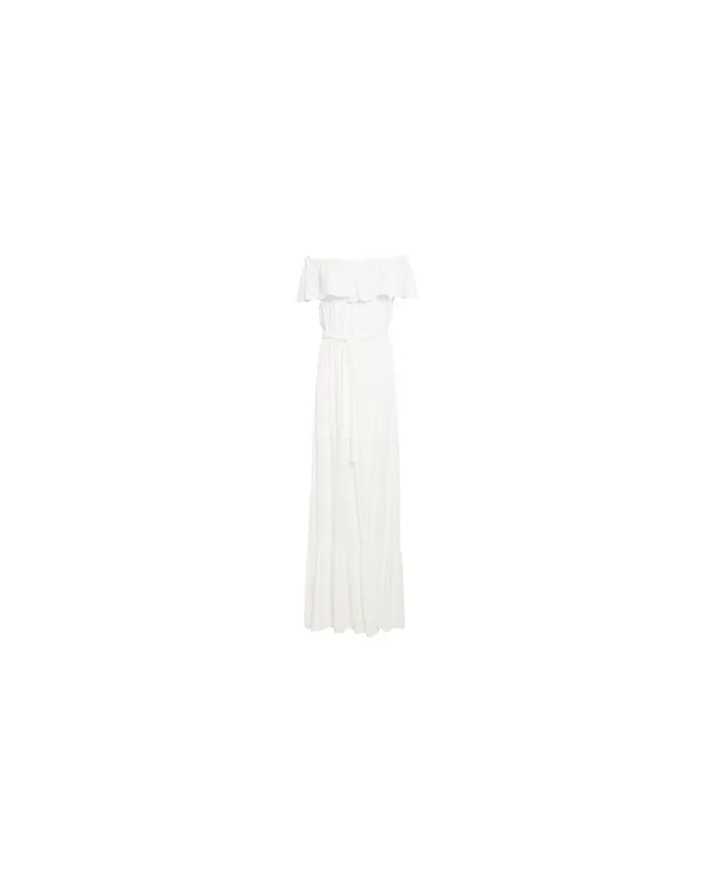 KONTATTO KLEIDER - Maxi-Kleiderauf YOOX.COM Elfenbein