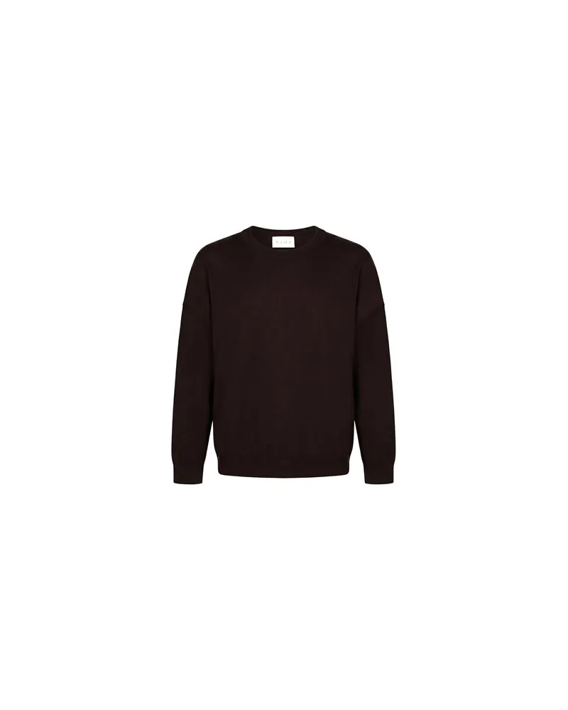 Kaos STRICKWAREN - Pulloverauf YOOX.COM Dunkelbraun