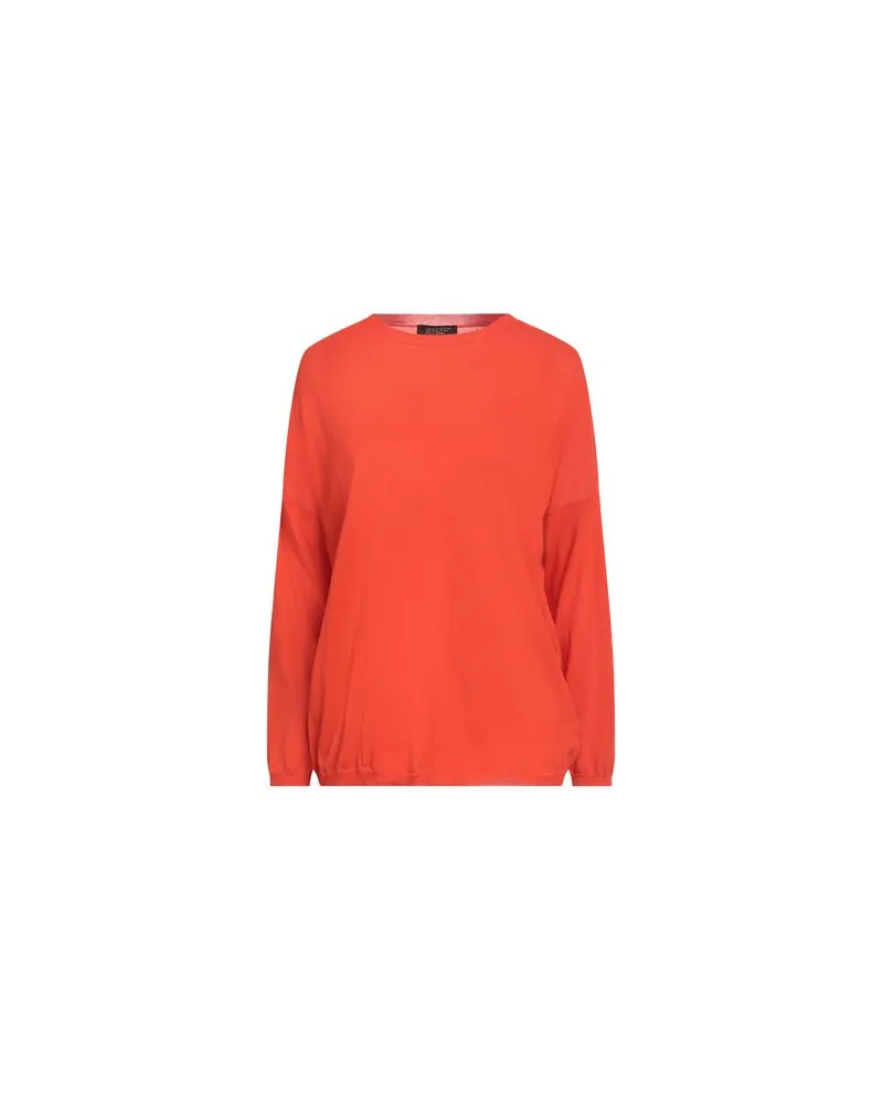 ARAGONA STRICKWAREN - Pulloverauf YOOX.COM Tomatenrot