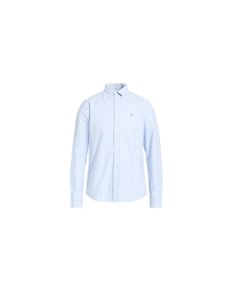 Gant TOPS - Hemdenauf YOOX.COM Himmelblau