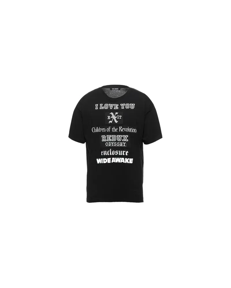 Raf Simons TOPS - T-shirtsauf YOOX.COM Schwarz