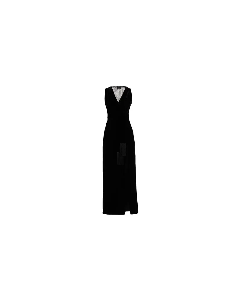 Atos Lombardini KLEIDER - Maxi-Kleiderauf YOOX.COM Schwarz