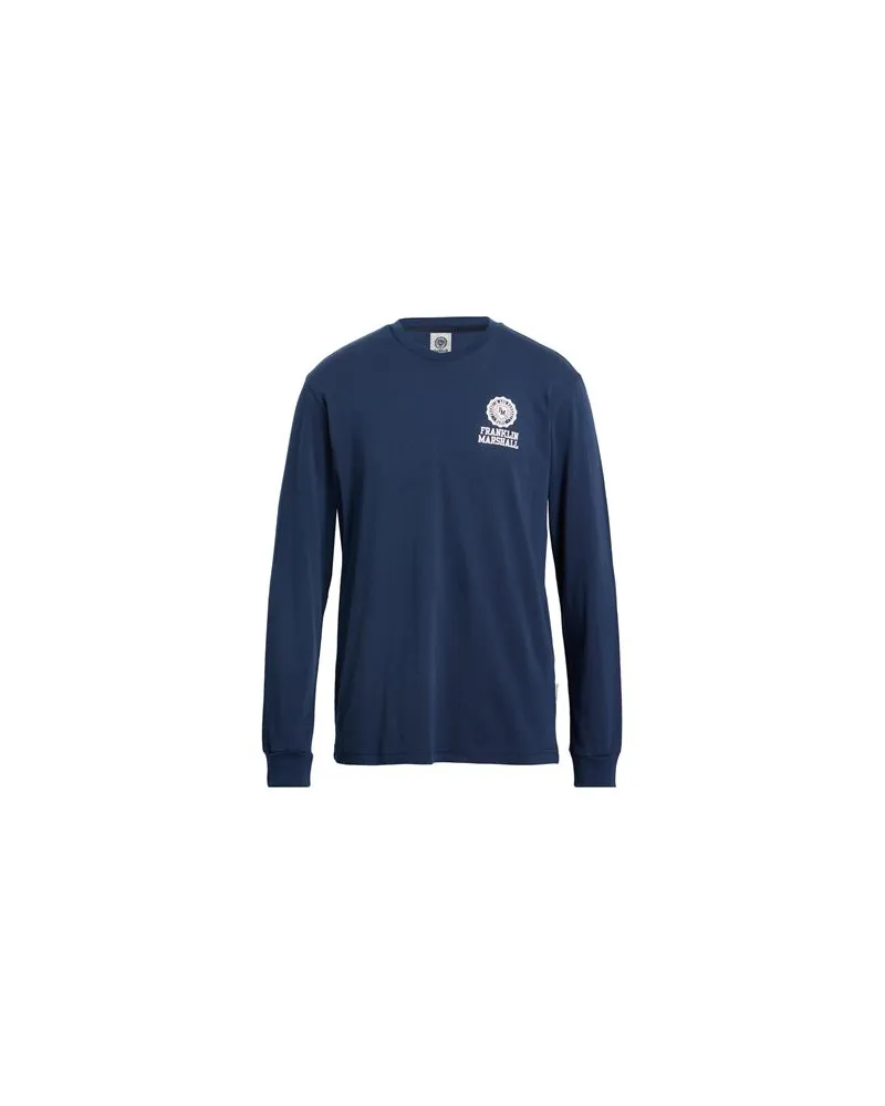 Franklin & Marshall TOPS - T-shirtsauf YOOX.COM Marineblau