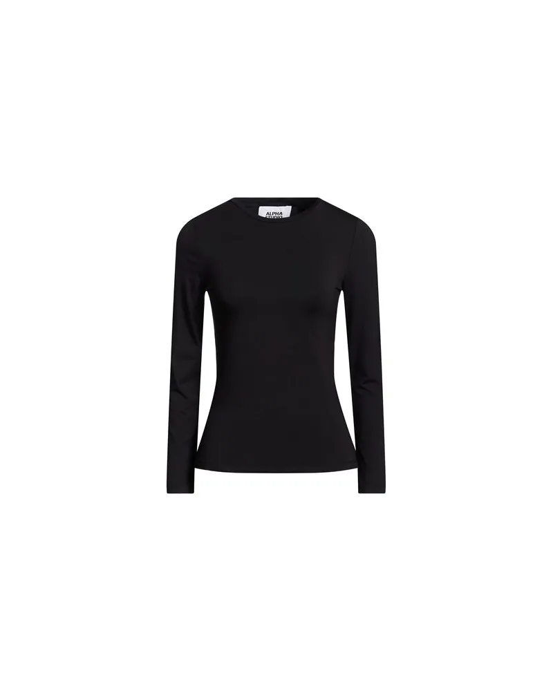 Alpha Studio TOPS - T-shirtsauf YOOX.COM Schwarz