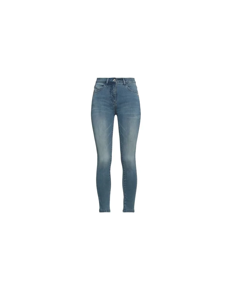 Patrizia Pepe HOSEN & RÖCKE - Jeanshosenauf YOOX.COM Blau