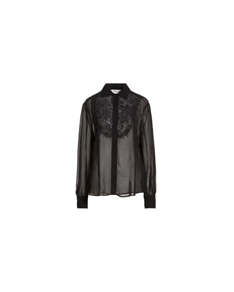Ermanno Scervino TOPS - Hemdenauf YOOX.COM Schwarz