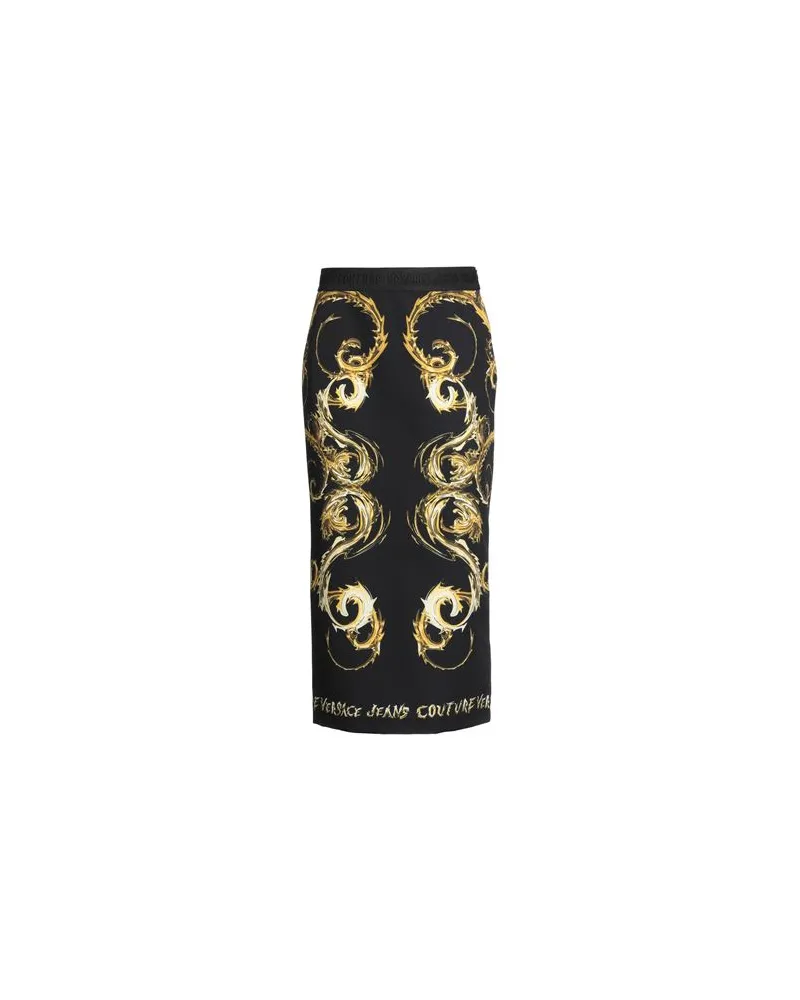 Versace Jeans HOSEN & RÖCKE - Midi-Röckeauf YOOX.COM Schwarz