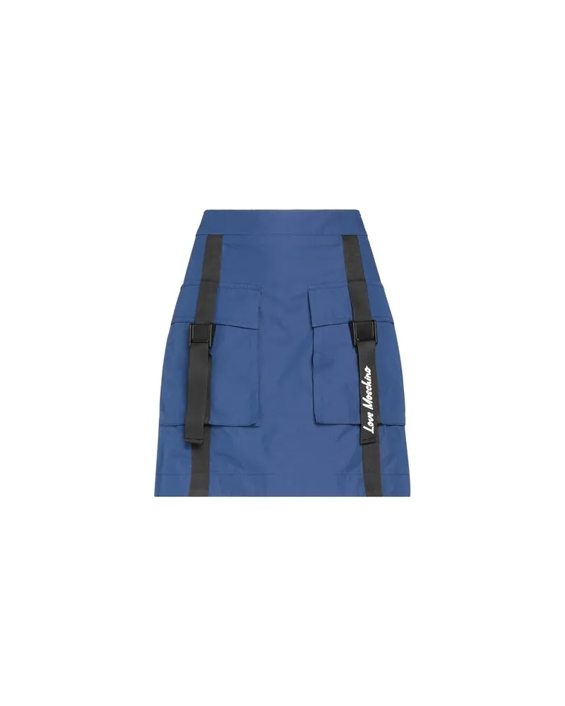 Moschino HOSEN & RÖCKE - Miniröckeauf YOOX.COM Blau