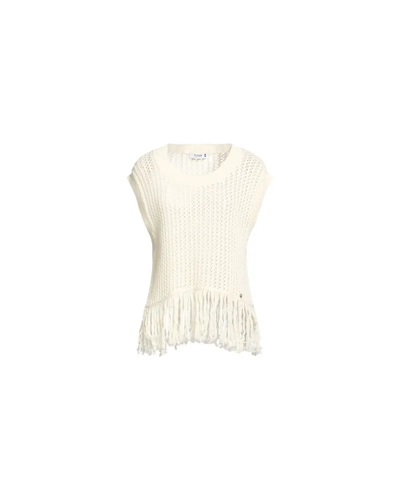 Please STRICKWAREN - Pulloverauf YOOX.COM Cremeweiß