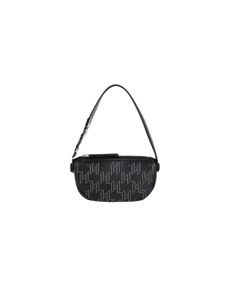 Karl Lagerfeld K/SWING SM SHOULDERBAG STUDS - TASCHEN - Handtaschenauf YOOX.COM Schwarz