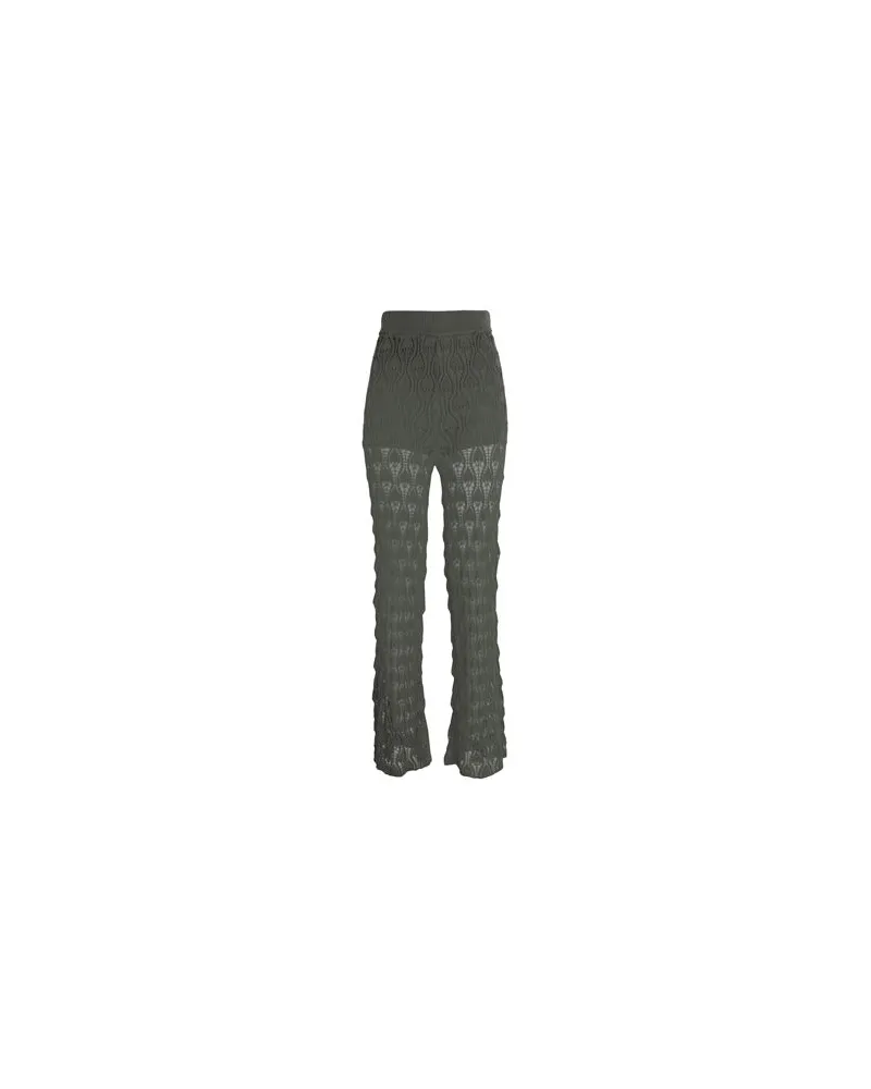 Topshop HOSEN & RÖCKE - Hosenauf YOOX.COM Militärgrün