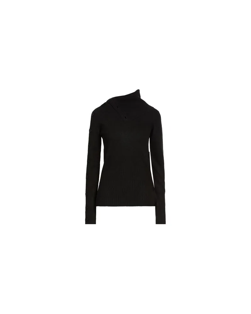 Patrizia Pepe STRICKWAREN - Rollkragenpulloverauf YOOX.COM Schwarz