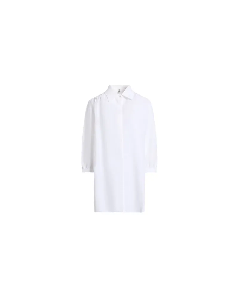Reina Olga TOPS - Hemdenauf YOOX.COM Weiß