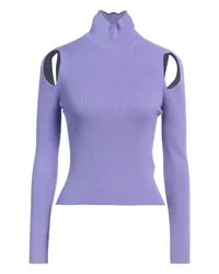 Blumarine Rollkragenpullover Flieder