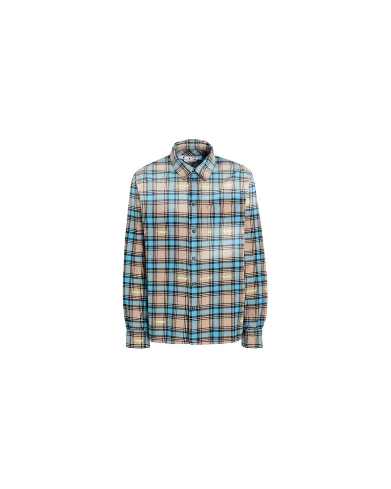 OFF-WHITE TOPS - Hemdenauf YOOX.COM Hellbraun