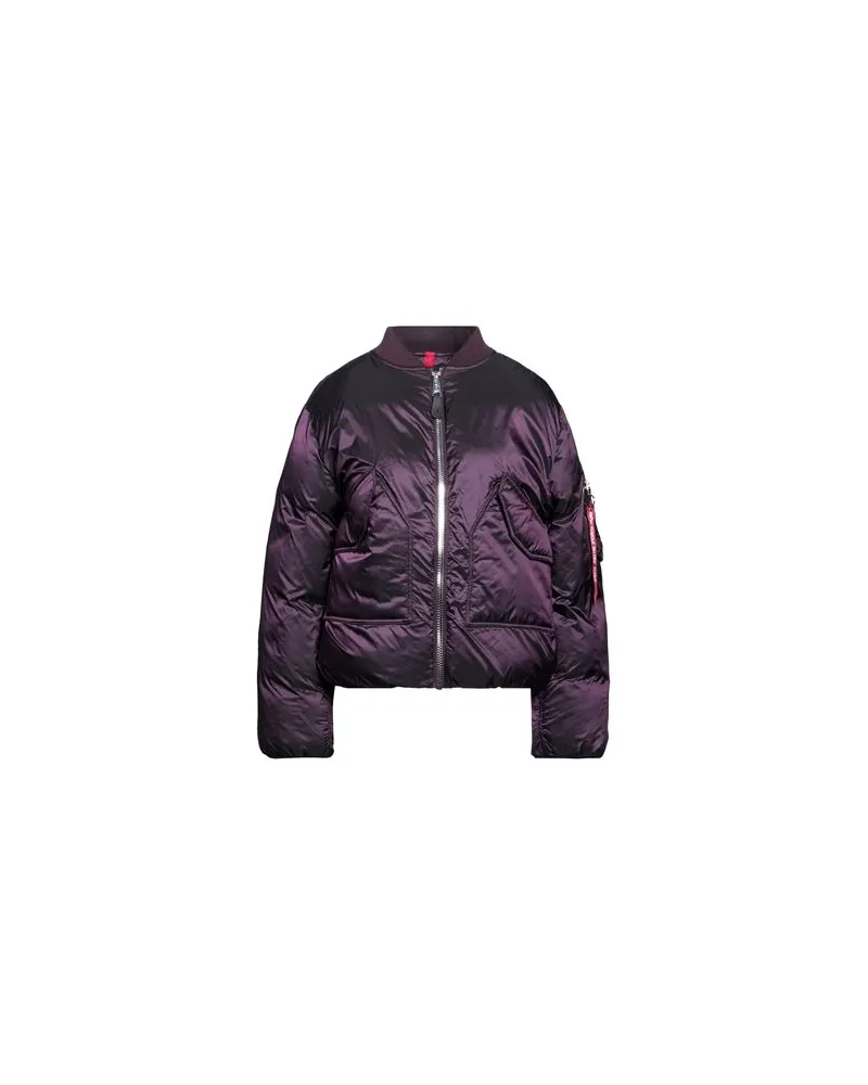 Alpha Industries JACKEN & MÄNTEL - Pufferjacken & Daunenjackenauf YOOX.COM Pflaume