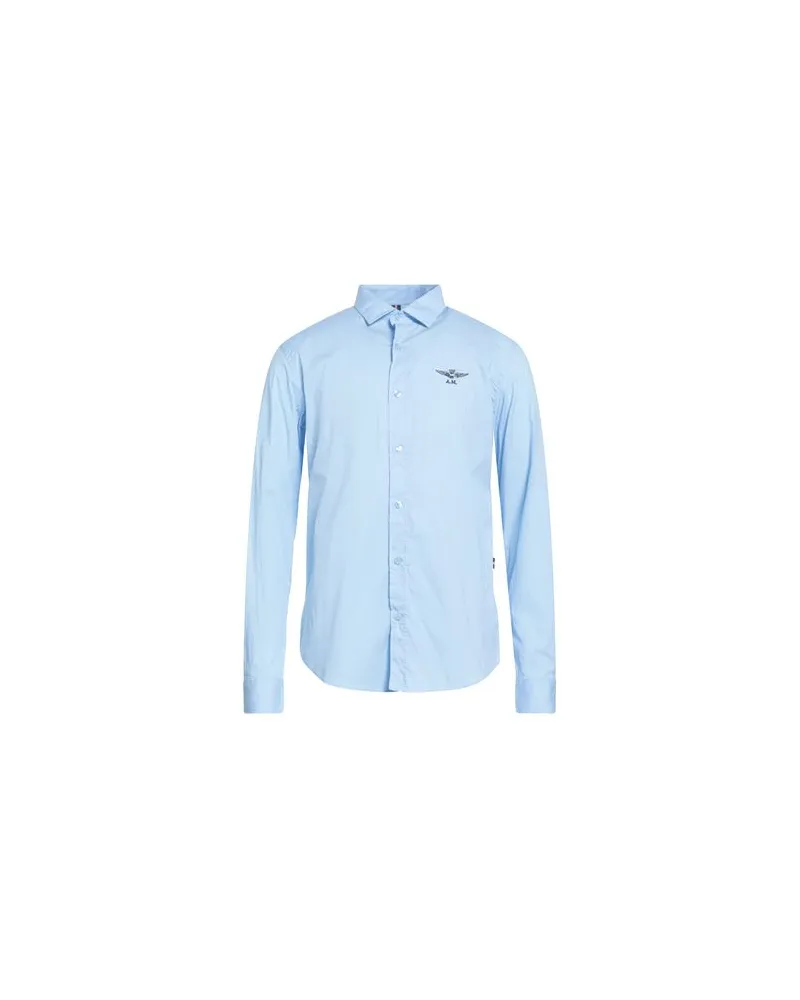 Aeronautica Militare TOPS - Hemdenauf YOOX.COM Hellblau