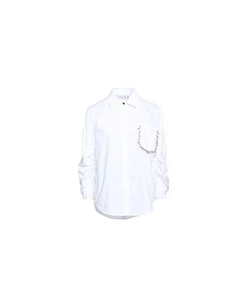 SHIRTAPORTER TOPS - Hemdenauf YOOX.COM Weiß