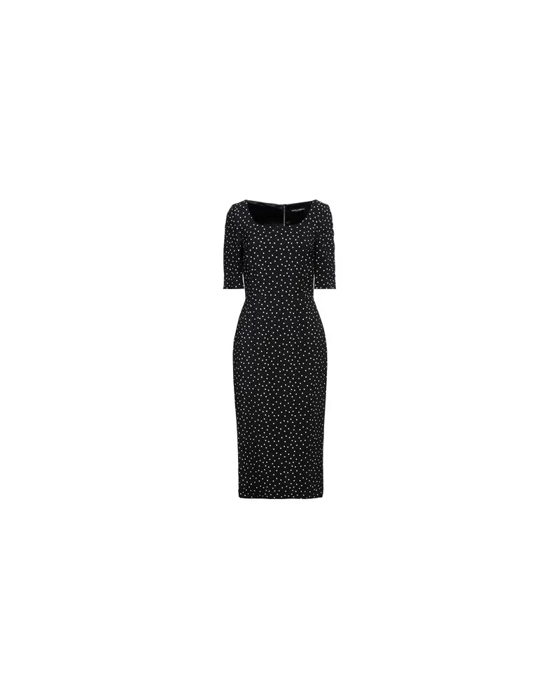 Dolce & Gabbana KLEIDER - Midi-Kleiderauf YOOX.COM Schwarz