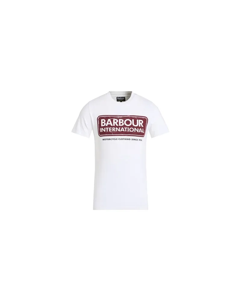 Barbour INTERNATIONAL - TOPS - T-shirtsauf YOOX.COM Weiß