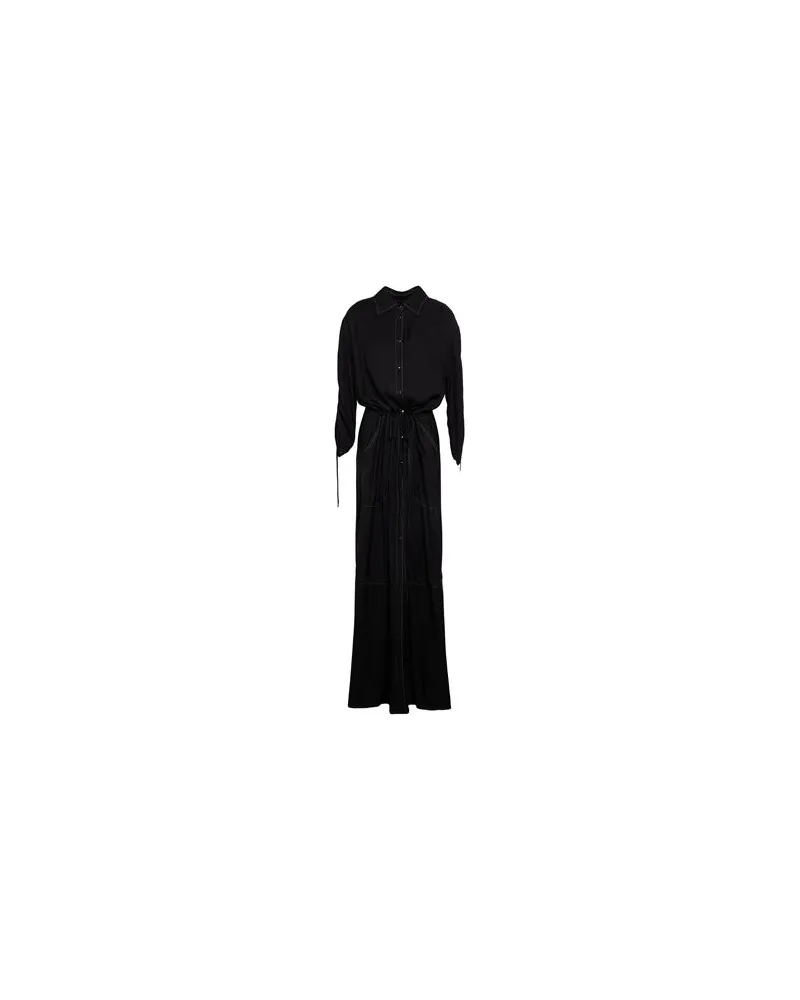 Pinko KLEIDER - Maxi-Kleiderauf YOOX.COM Schwarz