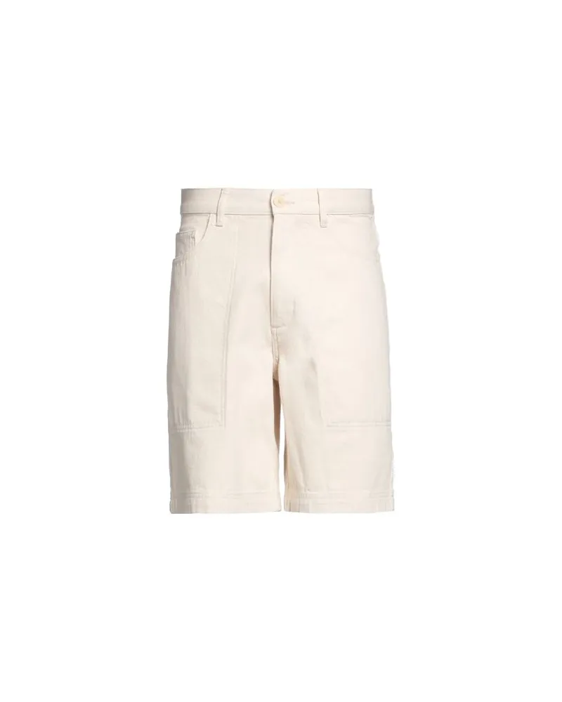 A.P.C. HOSEN & RÖCKE - Jeansshortsauf YOOX.COM Elfenbein
