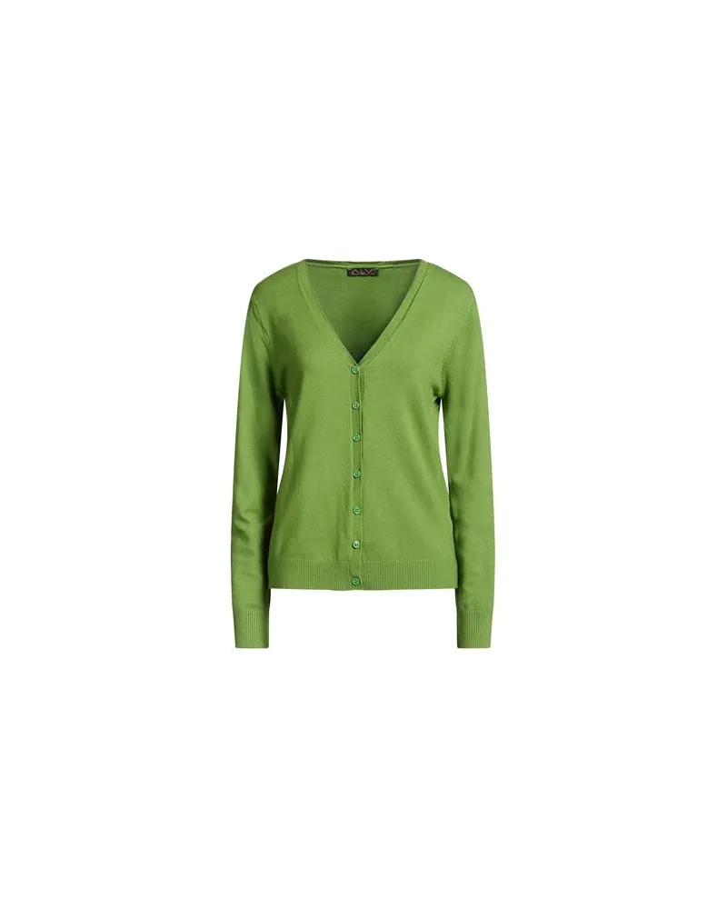 Alviero Martini STRICKWAREN - Strickjackenauf YOOX.COM Säuregrün