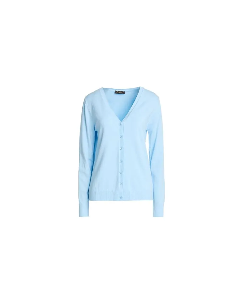 Alviero Martini STRICKWAREN - Strickjackenauf YOOX.COM Hellblau