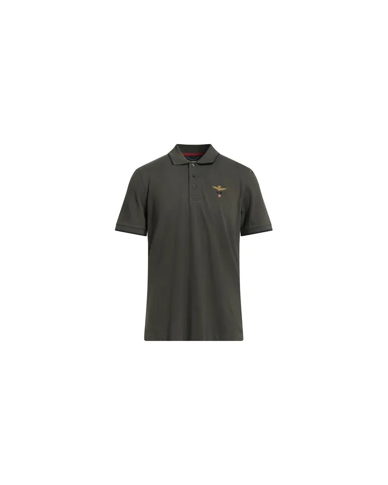 Aeronautica Militare TOPS - Poloshirtsauf YOOX.COM Dunkelgrün